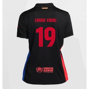 Barcelona Lamine Yamal #19 Udebanetrøje Dame 2024-25 Kort ærmer